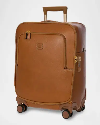 Bric's Life Pelle Compound 21" Leather Carry-On Spinner | Thumbnail 4 Bric's Life Pelle Compound 21" Leather Carry-On Spinner | Thumbnail 4