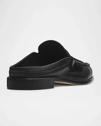 Rag & Bone Carter Leather Penny Loafer Mules | Thumbnail 3 Rag & Bone Carter Leather Penny Loafer Mules | Thumbnail 3