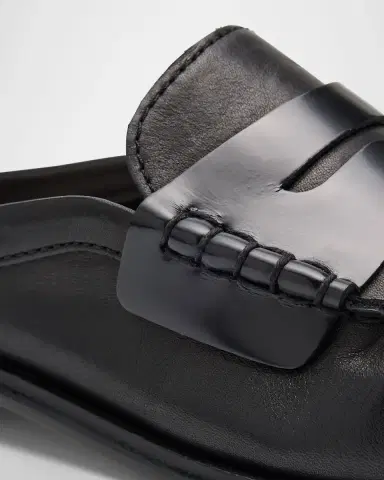 Rag & Bone Carter Leather Penny Loafer Mules | Thumbnail 5 Rag & Bone Carter Leather Penny Loafer Mules | Thumbnail 5