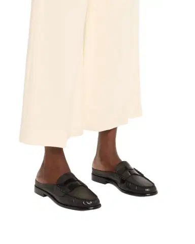 Rag & Bone Carter Leather Penny Loafer Mules | Thumbnail 1 Rag & Bone Carter Leather Penny Loafer Mules | Thumbnail 1