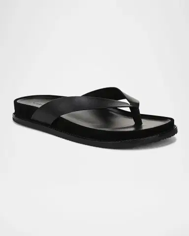 Vince Men's Dali Leather Sandals | Thumbnail 2 Vince Men's Dali Leather Sandals | Thumbnail 2