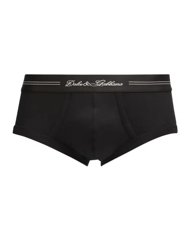 Men 's Jersey Stretch Logo Script Briefs