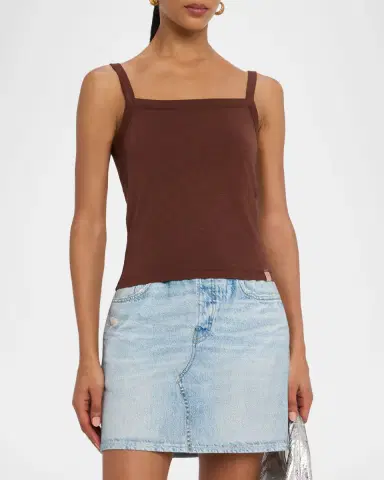 Rag & Bone The Slub Square-Neck Tank Top | Thumbnail 3