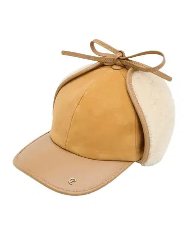 Christian Louboutin Men's Loubiwood Nappa Leather & Shearling Trapper Hat | Thumbnail 1 Christian Louboutin Men's Loubiwood Nappa Leather & Shearling Trapper Hat | Thumbnail 1