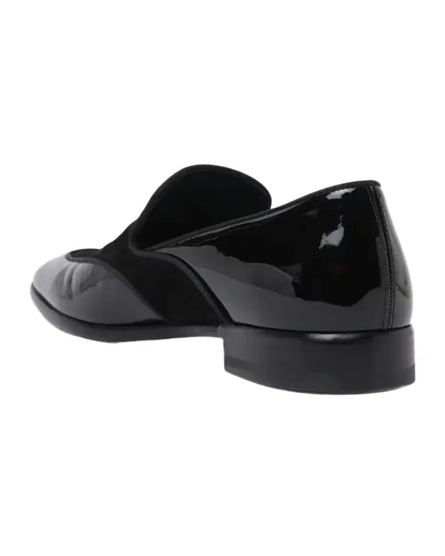 Men's Yaki Patent Leather & Suede Loafers