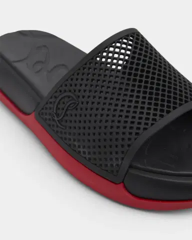 Christian Louboutin Men's Easy Breezy Rubber Slides | Thumbnail 3 Christian Louboutin Men's Easy Breezy Rubber Slides | Thumbnail 3