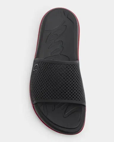 Christian Louboutin Men's Easy Breezy Rubber Slides | Thumbnail 4 Christian Louboutin Men's Easy Breezy Rubber Slides | Thumbnail 4