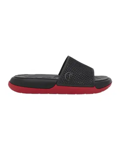 Christian Louboutin Men's Easy Breezy Rubber Slides | Thumbnail 1 Christian Louboutin Men's Easy Breezy Rubber Slides | Thumbnail 1
