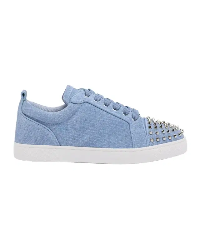 Men 's Louis Junior Spikes Knit Low-Top Sneakers