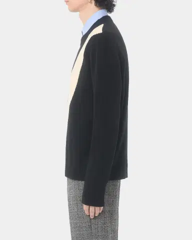 Valentino Garavani Men's Wool Inlaid V Crewneck Sweater | Thumbnail 7 Valentino Garavani Men's Wool Inlaid V Crewneck Sweater | Thumbnail 7