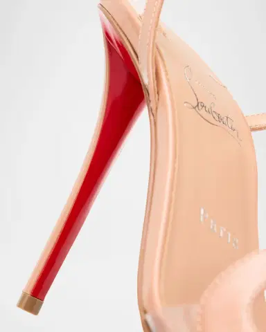 Christian Louboutin 100mm Rosa Z Patent Leather Sandals | Thumbnail 4