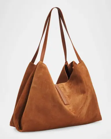 Ferragamo Slouchy Suede Tote Bag | Thumbnail 3 Ferragamo Slouchy Suede Tote Bag | Thumbnail 3