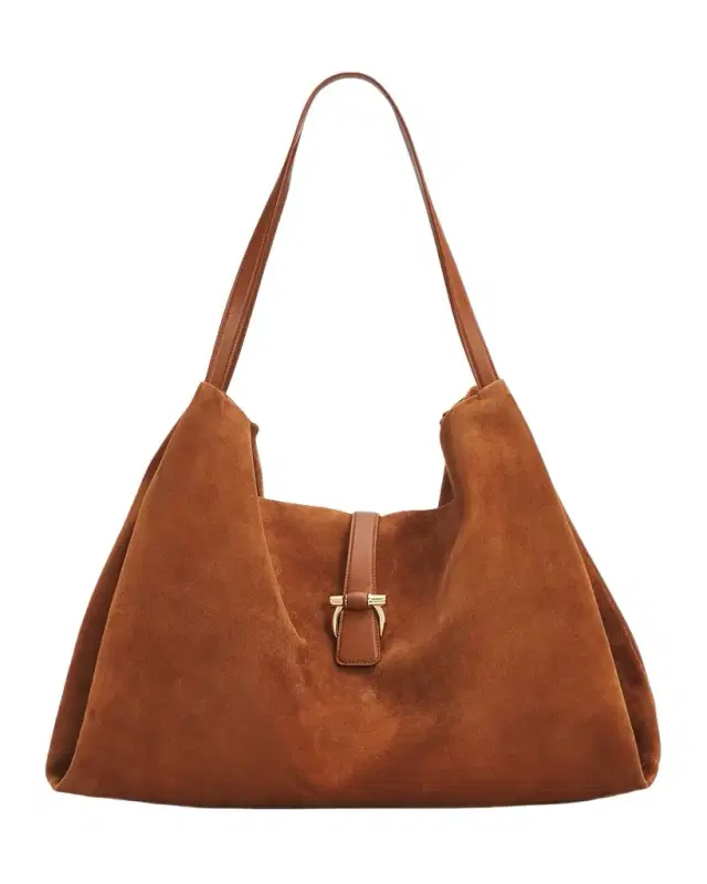 Slouchy Suede Tote Bag