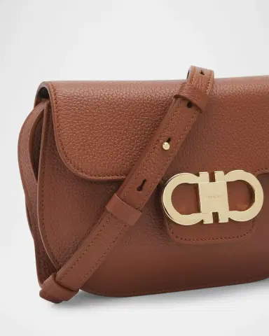 Ferragamo Lizzy Gancini Leather Crossbody Bag | Thumbnail 6 Ferragamo Lizzy Gancini Leather Crossbody Bag | Thumbnail 6