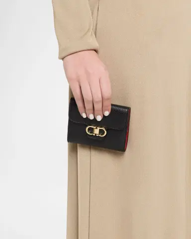 Ferragamo Portafoglio Leather Gancini Wallet | Thumbnail 2 Ferragamo Portafoglio Leather Gancini Wallet | Thumbnail 2