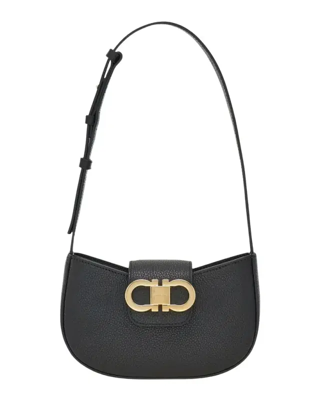 Ferragamo Gabry Leather Shoulder Bag