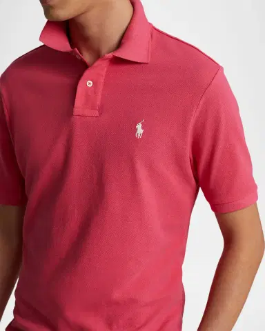 Polo Ralph Lauren Men's The Iconic Mesh Classic-Fit Polo Shirt | Thumbnail 5 Polo Ralph Lauren Men's The Iconic Mesh Classic-Fit Polo Shirt | Thumbnail 5