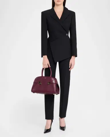Ferragamo Hug Leather Top-Handle Bag | Thumbnail 6 Ferragamo Hug Leather Top-Handle Bag | Thumbnail 6