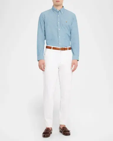 Polo Ralph Lauren Men's Core-Fit Cotton Button-Down Shirt | Thumbnail 2