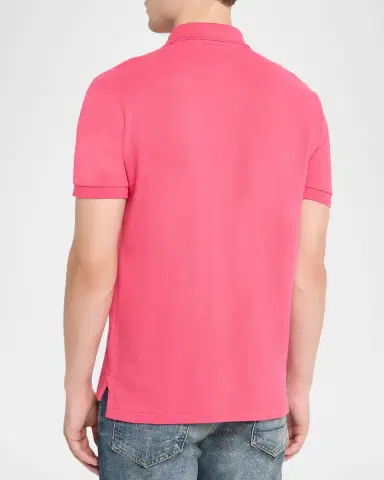 Polo Ralph Lauren Men's Custom Slim Fit Soft Cotton Polo Shirt | Thumbnail 3