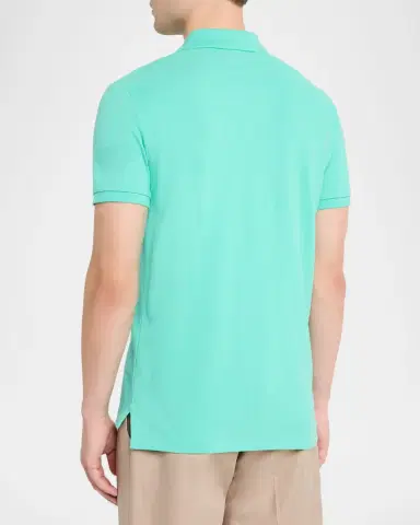 Polo Ralph Lauren Men's Custom Slim Fit Soft Cotton Polo Shirt | Thumbnail 3 Polo Ralph Lauren Men's Custom Slim Fit Soft Cotton Polo Shirt | Thumbnail 3