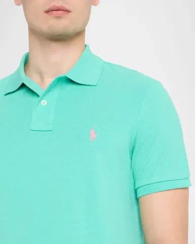 Polo Ralph Lauren Men's Custom Slim Fit Soft Cotton Polo Shirt | Thumbnail 5 Polo Ralph Lauren Men's Custom Slim Fit Soft Cotton Polo Shirt | Thumbnail 5