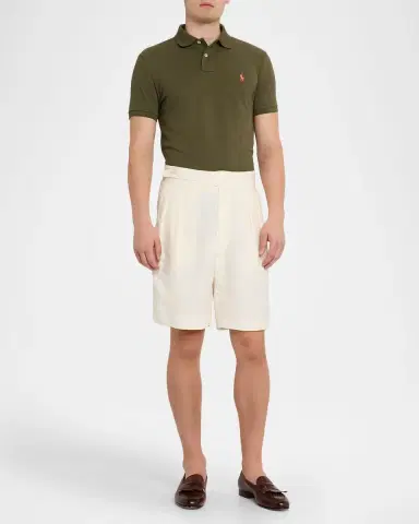Polo Ralph Lauren Men's Custom Slim Fit Soft Cotton Polo Shirt | Thumbnail 2 Polo Ralph Lauren Men's Custom Slim Fit Soft Cotton Polo Shirt | Thumbnail 2