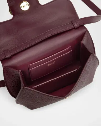 Ferragamo Izzy Grain Leather Gancini Crossbody Bag | Thumbnail 4 Ferragamo Izzy Grain Leather Gancini Crossbody Bag | Thumbnail 4