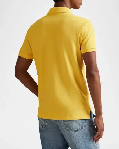 Polo Ralph Lauren Men's Custom Slim Fit Soft Cotton Polo Shirt | Thumbnail 3
