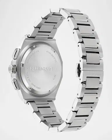 Ferragamo Men's Edge Chrono 42mm Stainless Steel Bracelet Watch | Thumbnail 3 Ferragamo Men's Edge Chrono 42mm Stainless Steel Bracelet Watch | Thumbnail 3