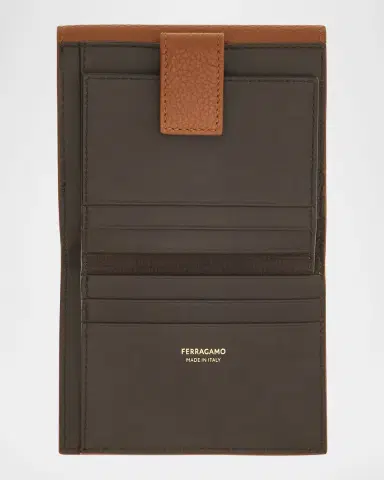 Ferragamo Gancini Compact Leather Wallet | Thumbnail 2 Ferragamo Gancini Compact Leather Wallet | Thumbnail 2