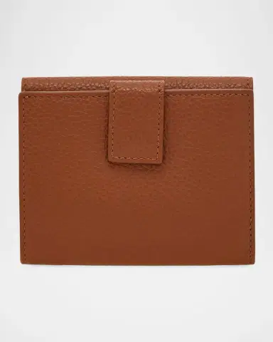 Ferragamo Gancini Compact Leather Wallet | Thumbnail 4 Ferragamo Gancini Compact Leather Wallet | Thumbnail 4