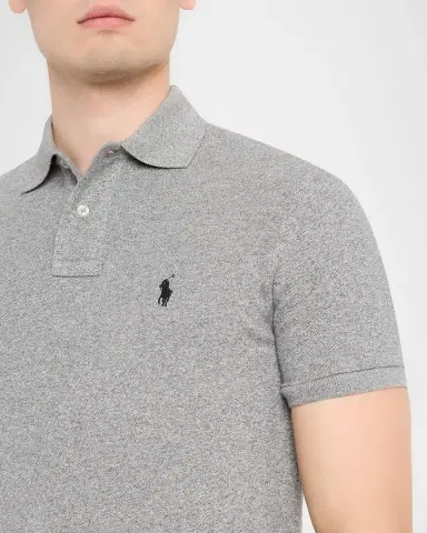 Polo Ralph Lauren Men's Custom Slim Fit Soft Cotton Polo Shirt | Thumbnail 5 Polo Ralph Lauren Men's Custom Slim Fit Soft Cotton Polo Shirt | Thumbnail 5