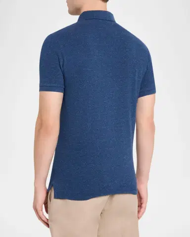 Polo Ralph Lauren Men's Custom Slim Fit Soft Cotton Polo Shirt | Thumbnail 3