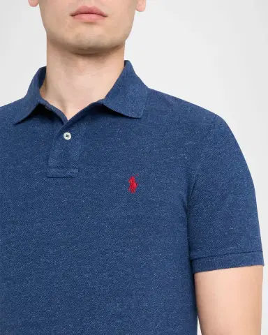 Polo Ralph Lauren Men's Custom Slim Fit Soft Cotton Polo Shirt | Thumbnail 5