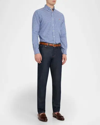 Polo Ralph Lauren Men's Classic-Fit Oxford Button-Down Shirt | Thumbnail 2 Polo Ralph Lauren Men's Classic-Fit Oxford Button-Down Shirt | Thumbnail 2