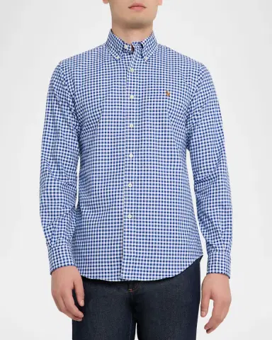 Polo Ralph Lauren Men's Classic-Fit Oxford Button-Down Shirt | Thumbnail 4 Polo Ralph Lauren Men's Classic-Fit Oxford Button-Down Shirt | Thumbnail 4
