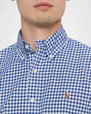 Polo Ralph Lauren Men's Classic-Fit Oxford Button-Down Shirt | Thumbnail 5 Polo Ralph Lauren Men's Classic-Fit Oxford Button-Down Shirt | Thumbnail 5