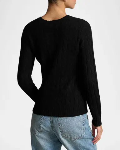 Polo Ralph Lauren Julianna Cable-Knit Cashmere Sweater | Thumbnail 2 Polo Ralph Lauren Julianna Cable-Knit Cashmere Sweater | Thumbnail 2