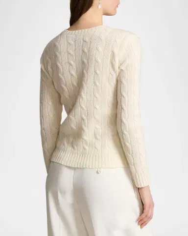 Polo Ralph Lauren Julianna Cable-Knit Cashmere Sweater | Thumbnail 2
