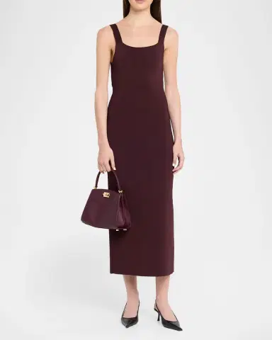 Ferragamo Studio Box Hammered Leather Top-Handle Bag | Thumbnail 6