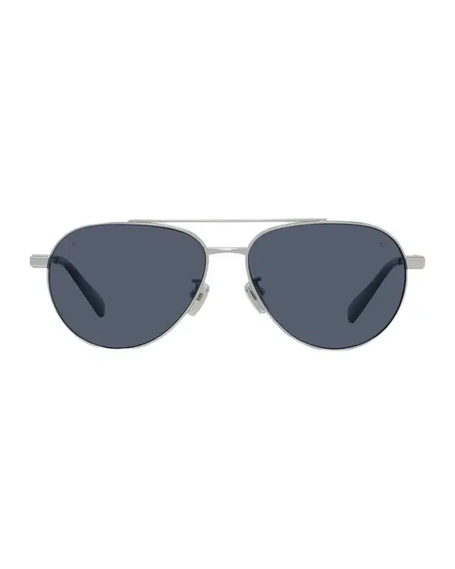 Vuarnet Men 's HORIZON 03 Titanium Aviator Sunglasses