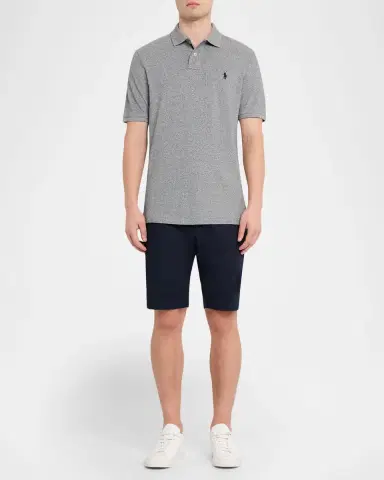 Polo Ralph Lauren Men's The Iconic Mesh Classic-Fit Polo Shirt | Thumbnail 2 Polo Ralph Lauren Men's The Iconic Mesh Classic-Fit Polo Shirt | Thumbnail 2