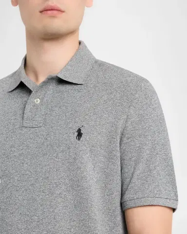 Polo Ralph Lauren Men's The Iconic Mesh Classic-Fit Polo Shirt | Thumbnail 5 Polo Ralph Lauren Men's The Iconic Mesh Classic-Fit Polo Shirt | Thumbnail 5