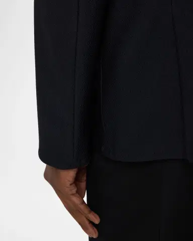 Emporio Armani Men's Unlined Rice-Stitch Stretch Knit Blazer | Thumbnail 8 Emporio Armani Men's Unlined Rice-Stitch Stretch Knit Blazer | Thumbnail 8