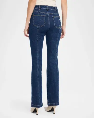 Cinq à Sept Shailene Studded Heart Jeans | Thumbnail 3 Cinq à Sept Shailene Studded Heart Jeans | Thumbnail 3