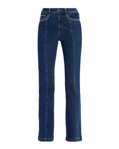 Cinq à Sept Shailene Studded Heart Jeans | Thumbnail 1 Cinq à Sept Shailene Studded Heart Jeans | Thumbnail 1