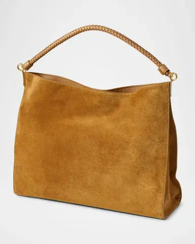 Veronica Beard Vida Slouchy Suede Shoulder Bag | Thumbnail 3