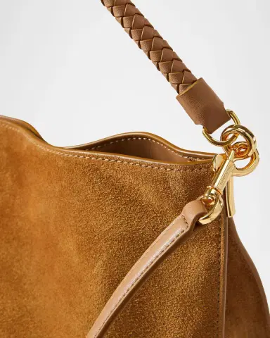 Veronica Beard Vida Slouchy Suede Shoulder Bag | Thumbnail 5