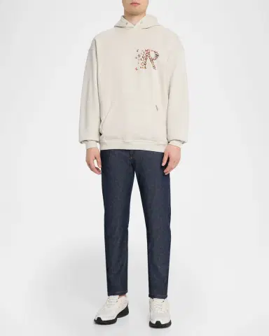 Represent Men's Butterfly Initial Cotton Hoodie | Thumbnail 2 Represent Men's Butterfly Initial Cotton Hoodie | Thumbnail 2